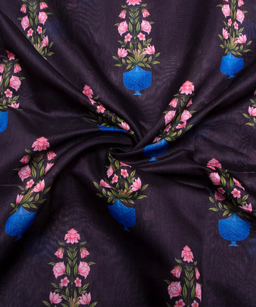 Buy Printed Chanderi Fabric online